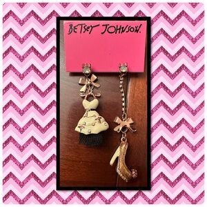 Betsey Johnson earrings